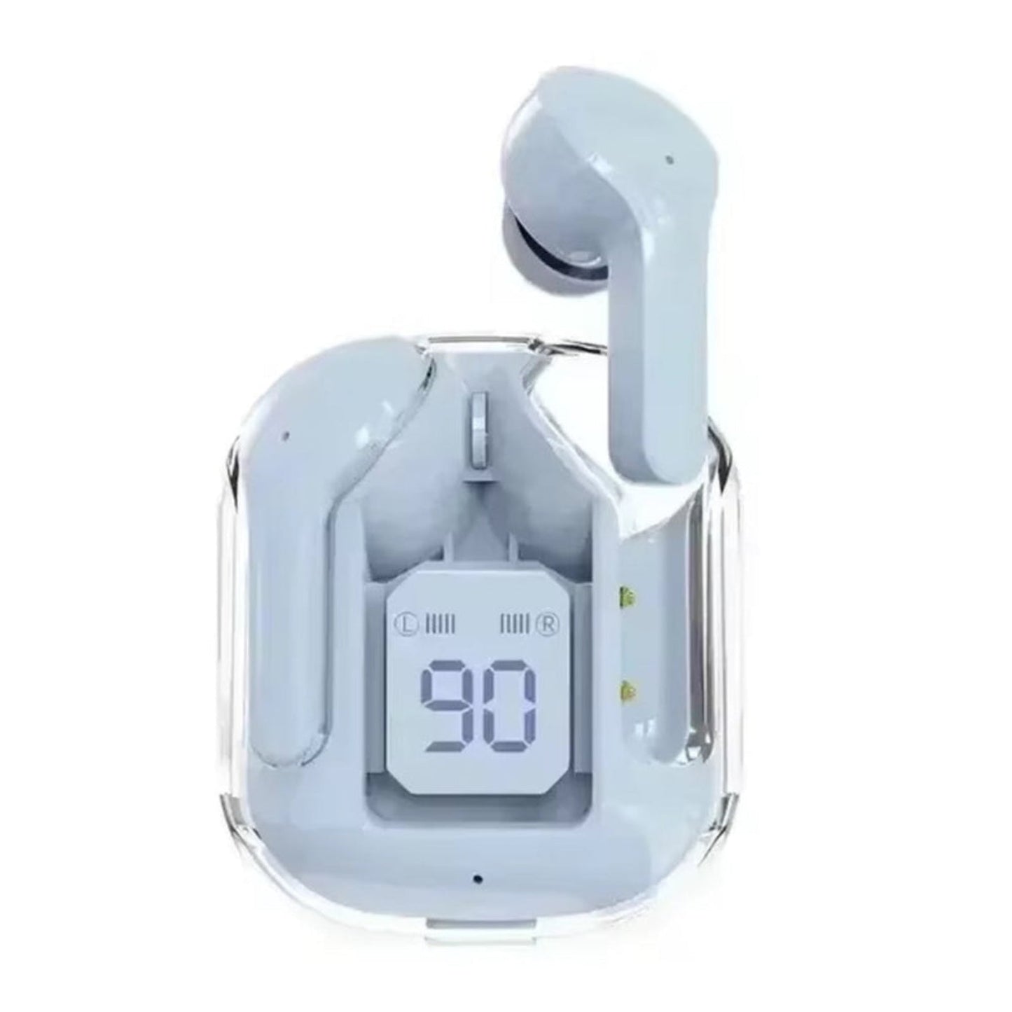 TWS Bluetooth 5.3 Earphone BT30 Transparent Headphones with Digital Display Noise Canceling Headset Wireless Gaming Earbuds Bt30